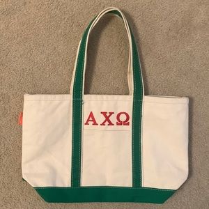 Alpha Chi Omega Letter Tote